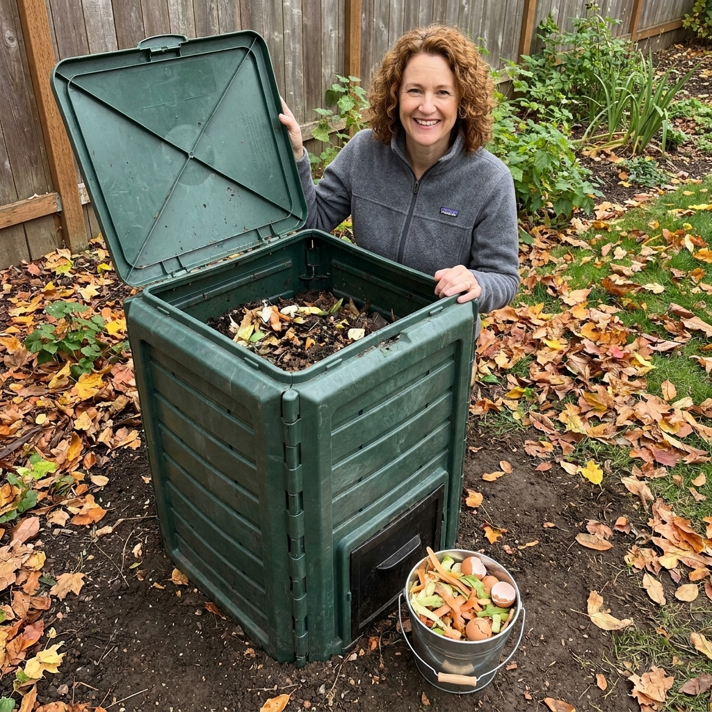 Beginner Compost for Vegetable Gardens