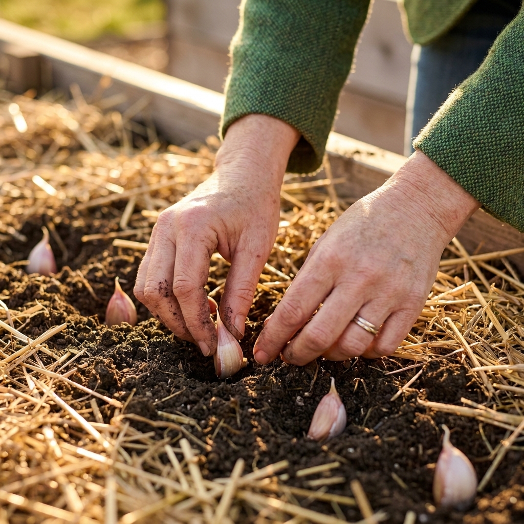 Planting, Growing, and Curing Fall Garlic
